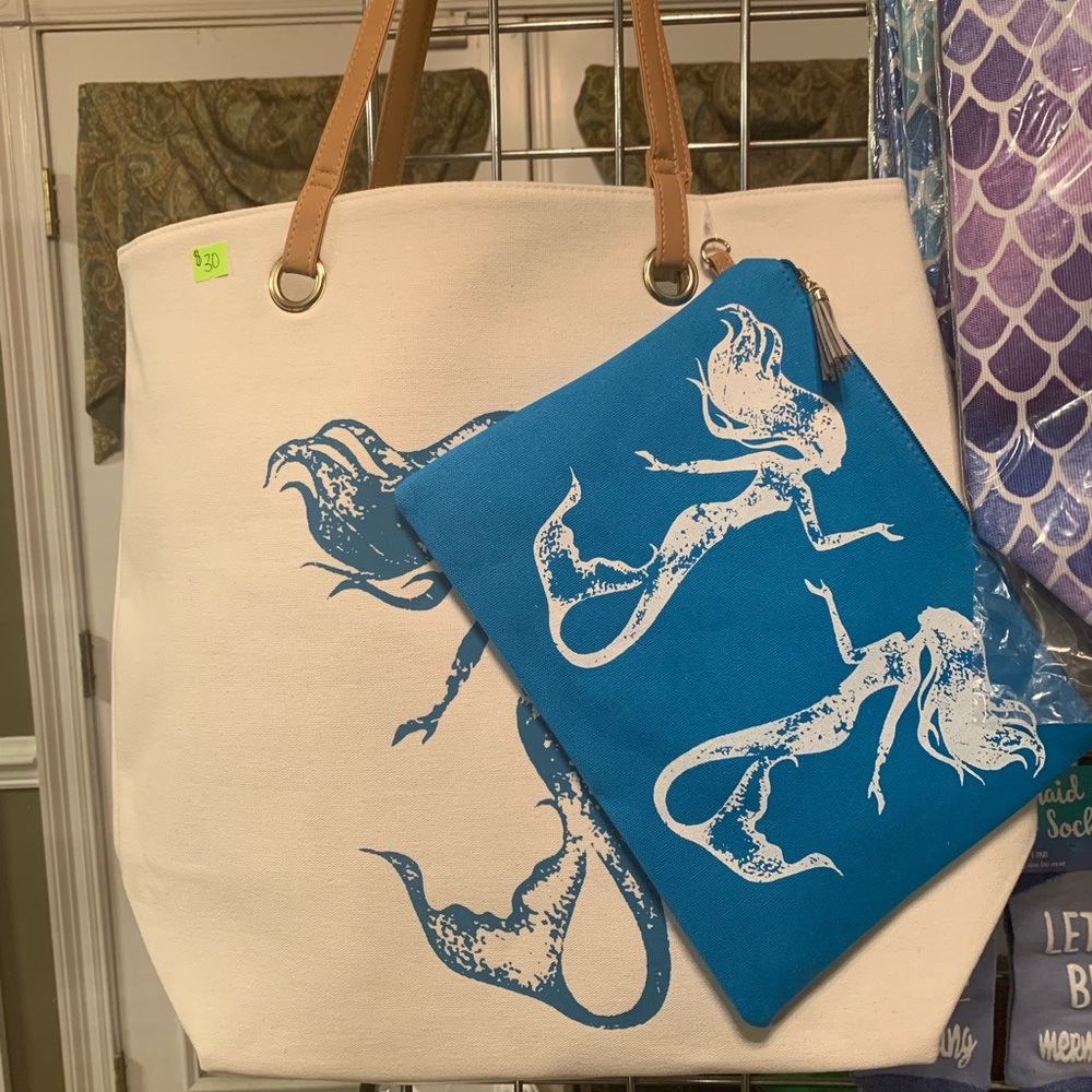 Mermaid Tote set